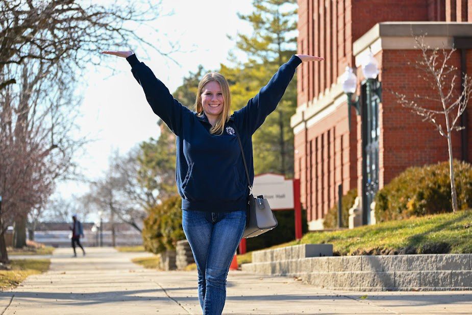 Elizabeth Reed ’21, graduate student at Illinois State University